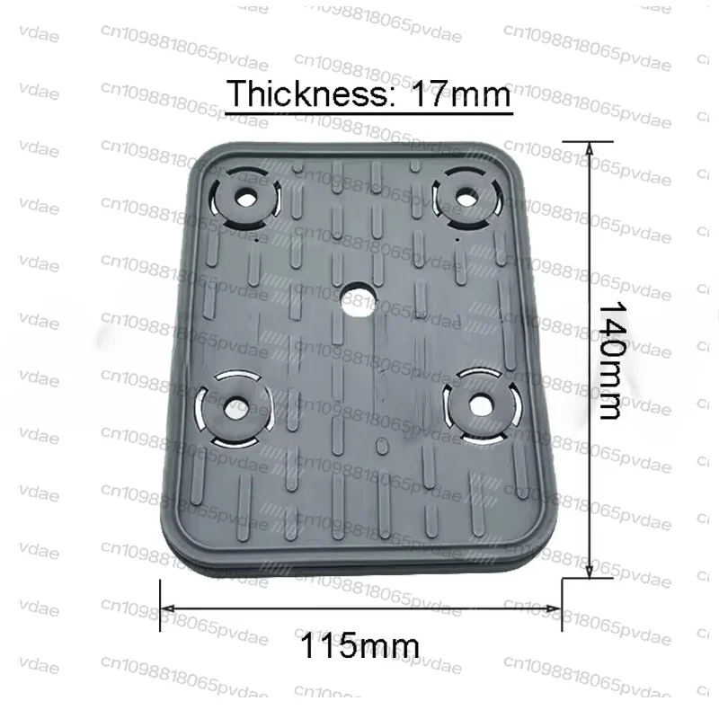 Tool Parts5PCS 4-011-11-0071 140x115x17mm  4-011-11-0079 Vacuum Suction Pad Rubber Plate for Homag Weeke CNC Machining Center
