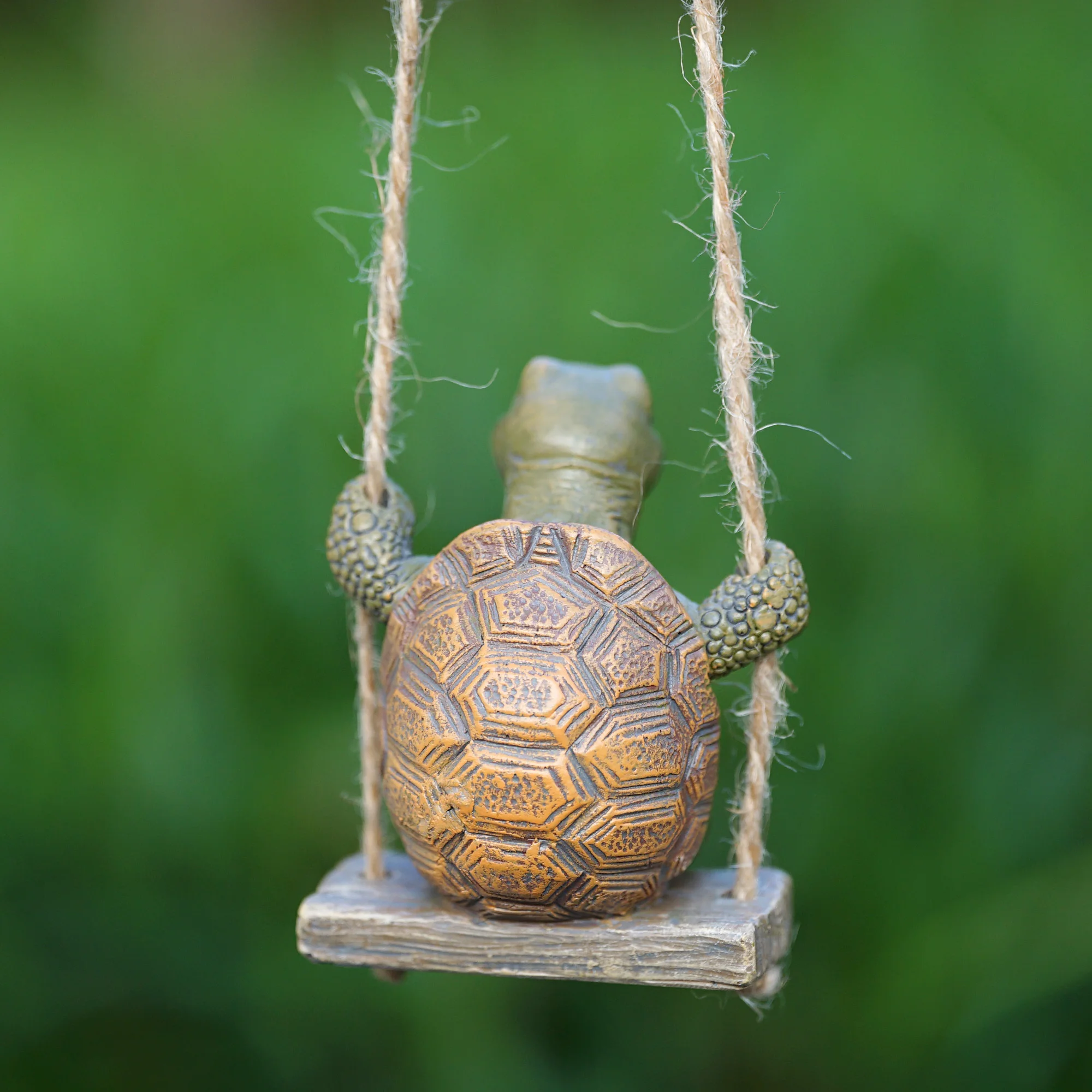 Resin Swing Turtle Tortoise Figurine Succulent Planter Decor Micro Landscape Outdoor Garden Flower Pot Fish Bowl Ornament Gift
