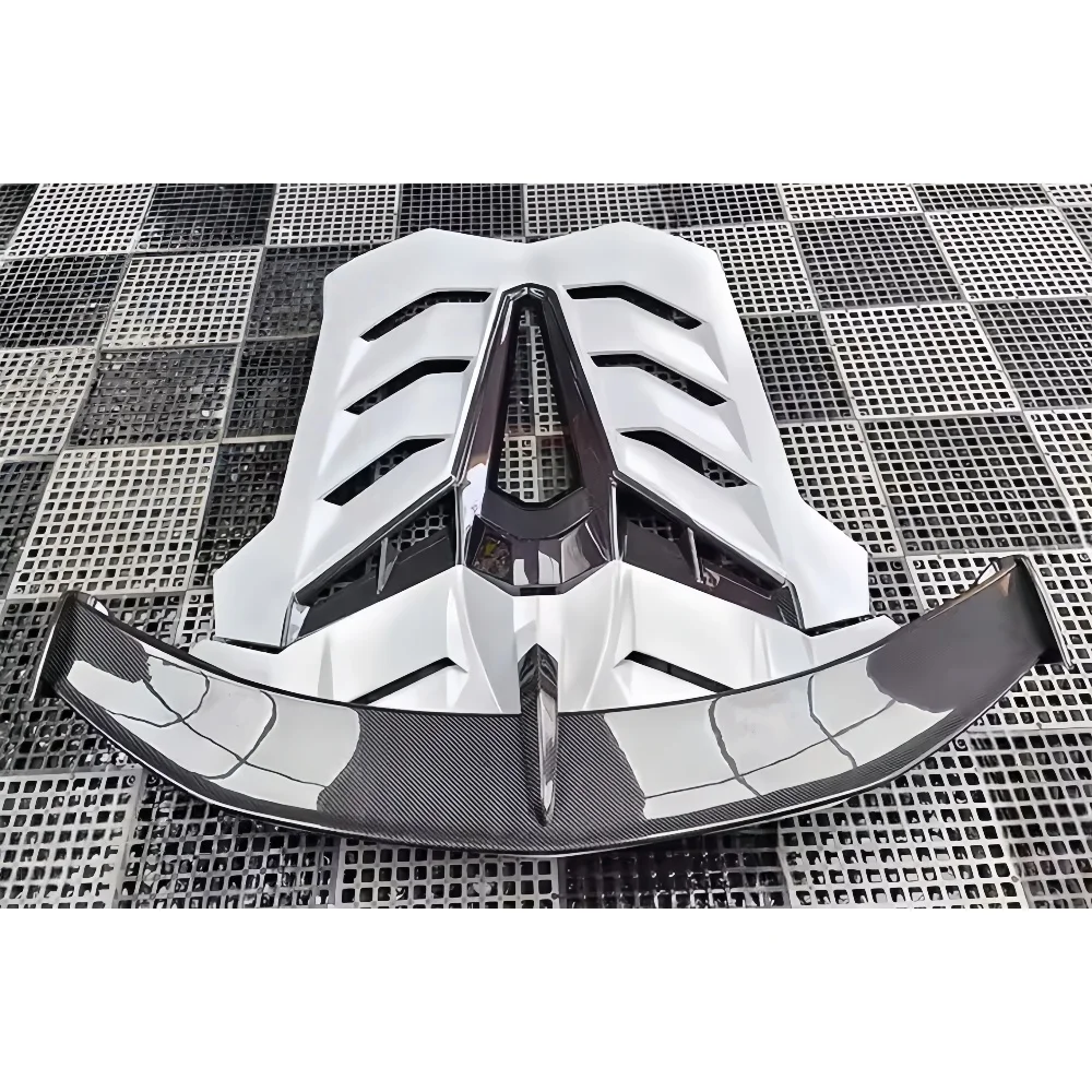 

Hot Selling SVJ Style Semi-Dry Carbon Fiber Body Kit Including Back Cover Rear Spoiler for Lamborghini LP700 LP720S Quality