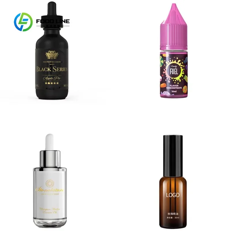 Customized Fully Automatic Cbd Oil Fragrance Labeling Machine for Different Bottle Sizes Touch Screen Control