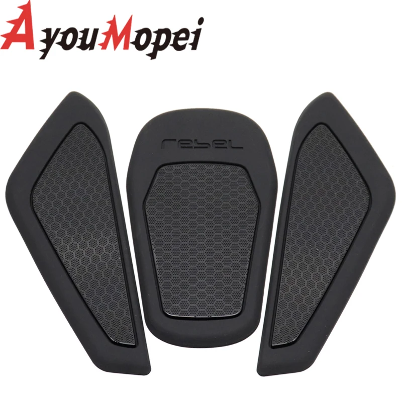 For Honda REBEL500 REBEL300 REBEL CMX 500 300 CM500 CM300 Motorcycle Accessories Gas Tank Protect Sticker Fuel Cap Cover Pad