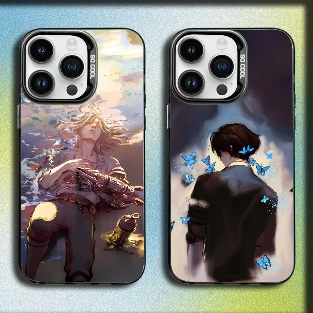 Funda de teléfono Game L-Lies Of P para iPhone 17,16,15,14,13,12,11,Pro,Max,Plus,E,SE4,Air,Mini Black IMD Box