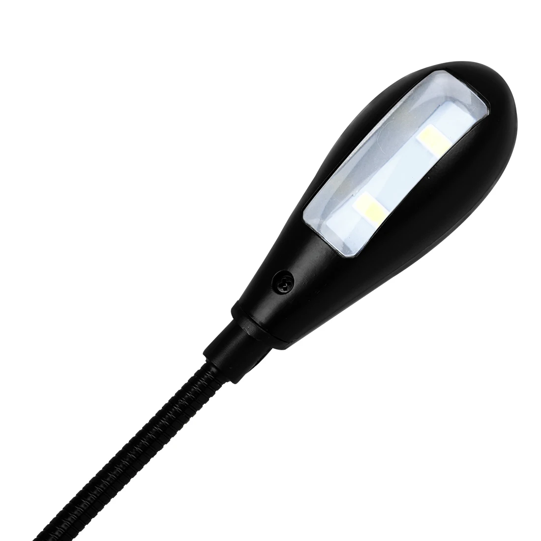 ضوء حامل الموسيقى، مشبك على أضواء الكتب LED، يعمل ببطارية USB وAAA، مصباح القراءة في السرير، 4 مستويات سطوع، مثالي لـ Bo