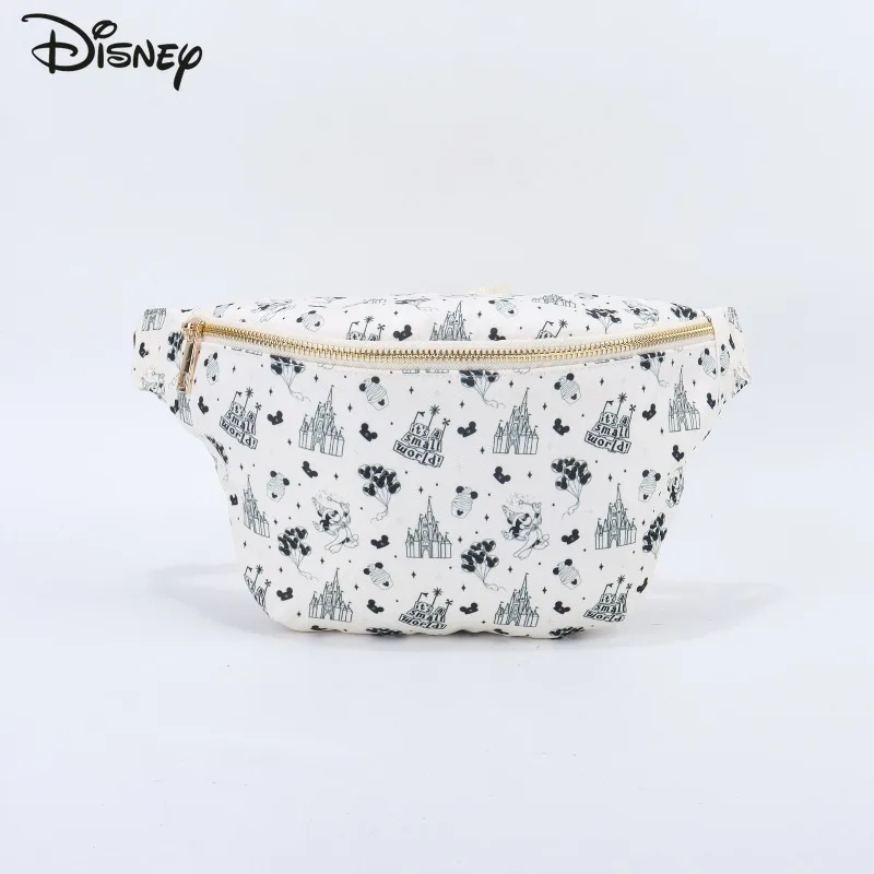 

Disney New Women's Waist Bag Fashion High Quality Men's Chest Bag Cartoon Versatile Multi Functional Sports Storage Chest Bag