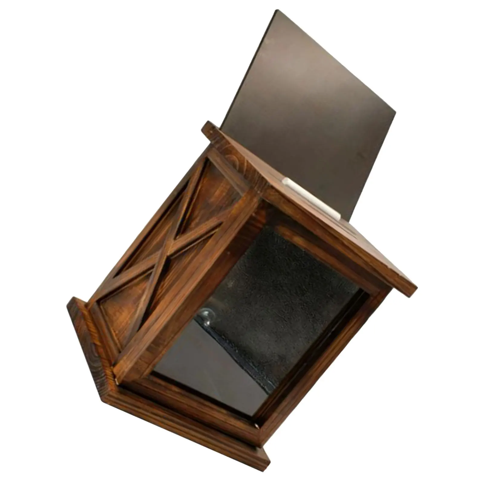 

Vintage Wooden Piggy Bank Retro Storage Box Open Window Cash Coin Savings Vintage Storage Box Piggy Bank