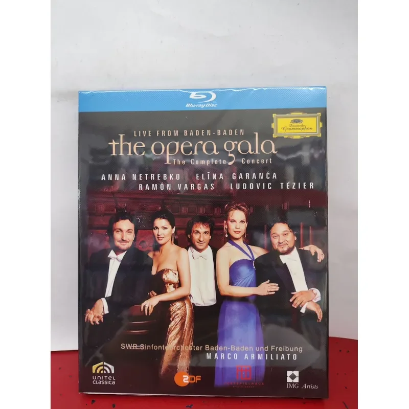 Baden-Baden Opera Selected Star Concert Blu-ray Brand New Unopened Box Includes Ann