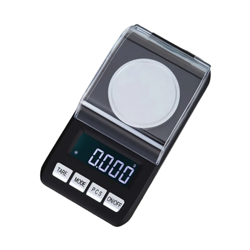 50G Mini Portable Electronic Scale 0.001G High Precision Bag Jewelry Diamond Gemstone Balance Electronic Scale