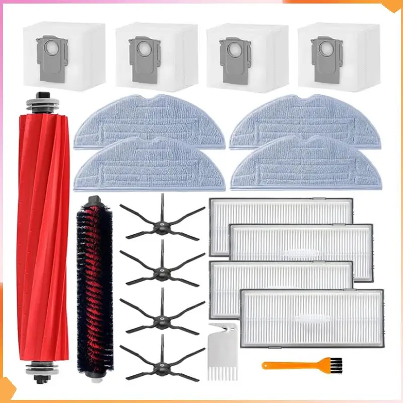 20PCS S7 Accessories Kit For Xiaomi Roborock S7, S7+, S7 Maxv, S7 Maxv Plus,G10S,G10S PRO Robot Vacuum Cleaner Replacement Parts