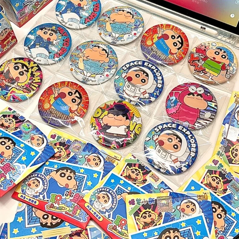 

Spot Goods Kayou Authentic Crayon Shin-Chan Card Nohara Misae Nohara Hiroshi Rare Anime Character Collection Card Kids Toys Gift