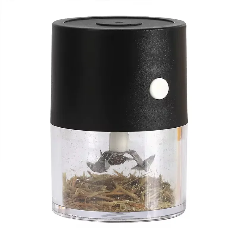 

Hot Ins Electric Dry Herb Grass Grinder USB Charging Fully Automatic Tobacco Herbal Crusher Smoking Accessories