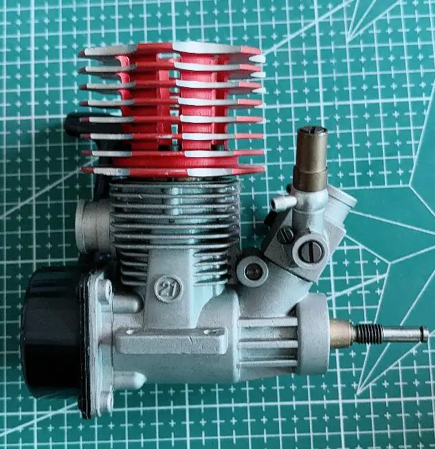 NANDA Pull-Start Nitro Engine motor for HPI HSP 1/8th Scale Gas Cars Nitro Gas Engine-21CXP VX .21 Taiwan Vertex car ruck