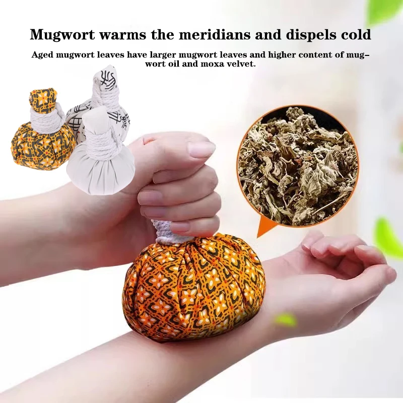 Gesundheit Massage Ball Große Kräuter Tasche Kräuter Massage Ball Heiße Kompresse Physiotherapie Von Halswirbel Taille Schmerzen