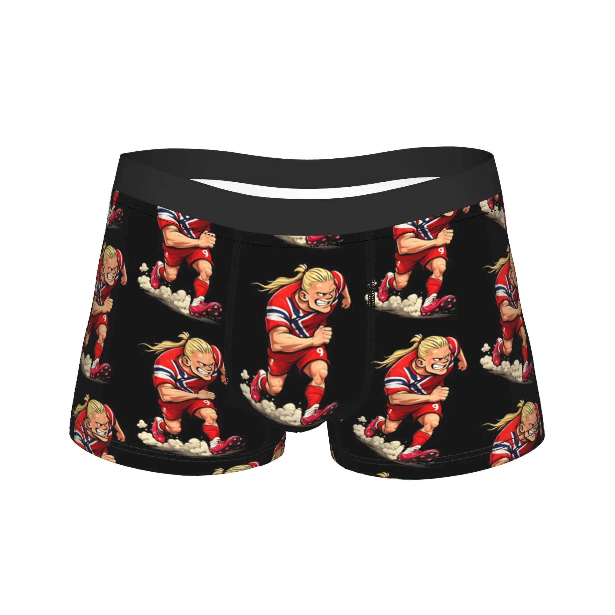 Erling Haaland Running Underwear  Man Panties Custom DIY Soft Trend Boxer Shorts Trenky Shorts Briefs Big Size