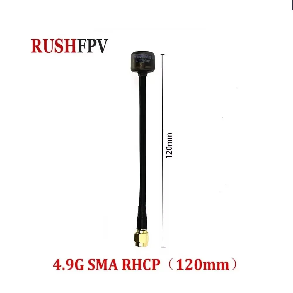 RUSHFPV 체리 2 II 4.9G FPV 안테나 |   RHCP, SMA 및 MMCX JW 커넥터, 아날로그/디지털 프리스타일 드론용 고효율