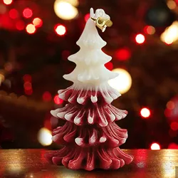 2024 Christmas Tree Scented Candles Christmas Decorations For Home Luxury Decoration Candle Christmas Tree Guest Gift Candles