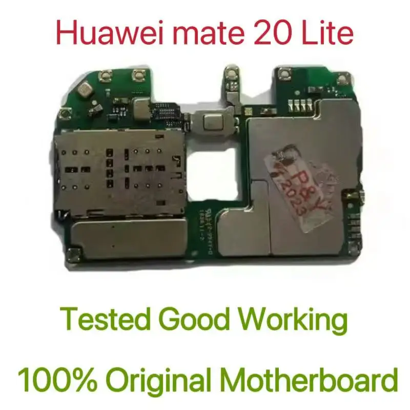 Global Version Original Unlocked Motherboard for Huawei mate 20Lite Tested Circuit Plate Main Logic Board for Huawei mate 20Lite