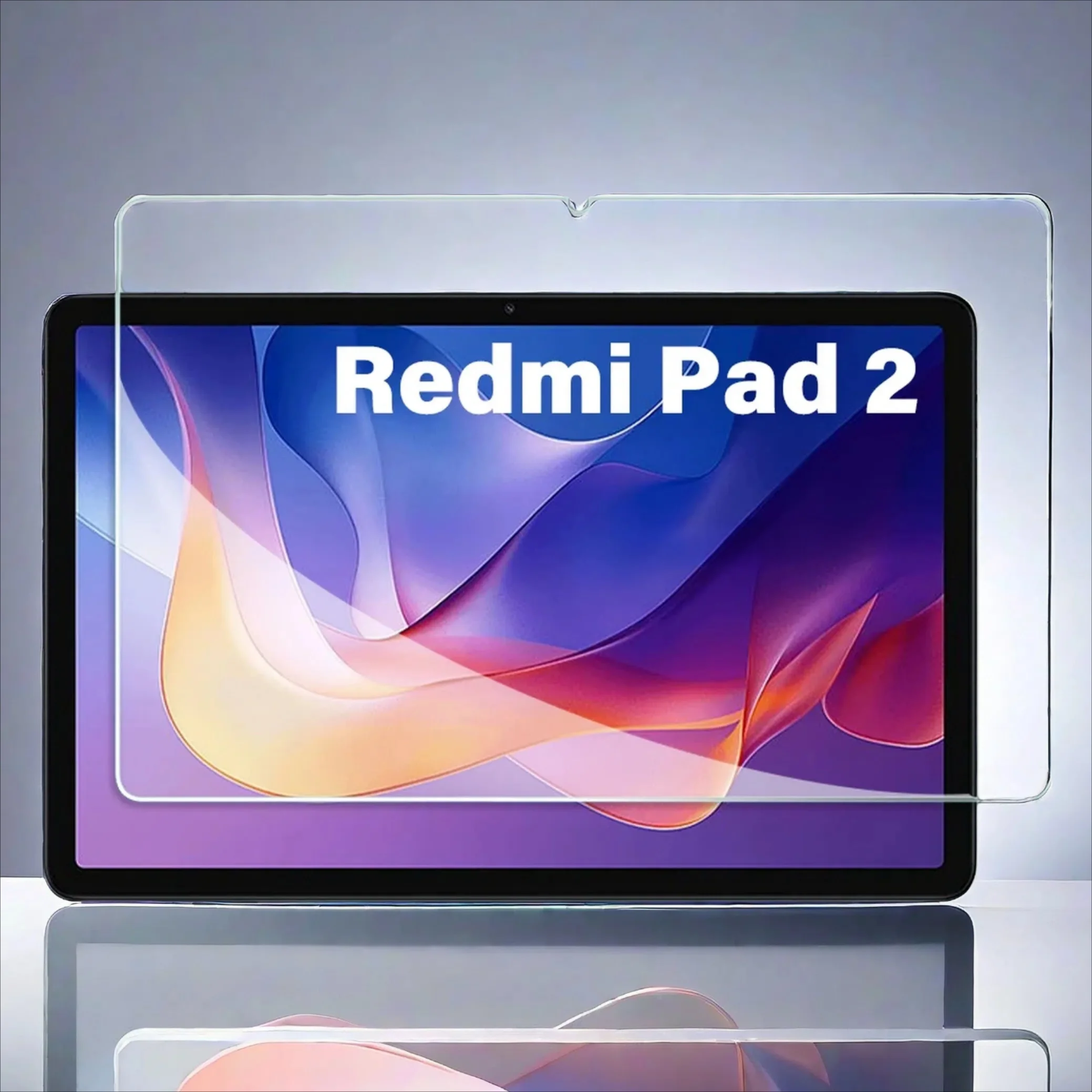 2 Pieces HD Scratch Proof Screen Protector Tempered Glass For Xiaomi Redmi Pad 2 2025 11 inch Bubble Free Tablet Film