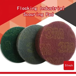 5 Zoll Scheuer schwamm Polier pad 240/400/1000 Körnung selbst klebende Scheibe industrielle Hochleistungs-Nylon reinigung (Packung mit 15 Stück)