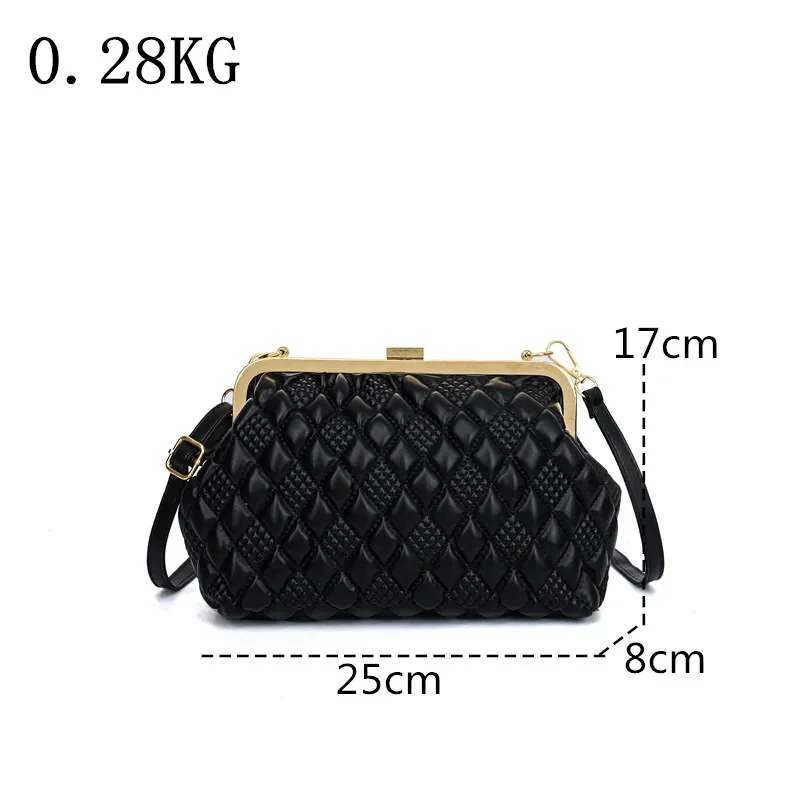 Luxury PU Leather Evening Bag Women Handbag Shoulder Bags Brand Designer Female Tote Bags Ladies Crossbody Bags High Quality Sac