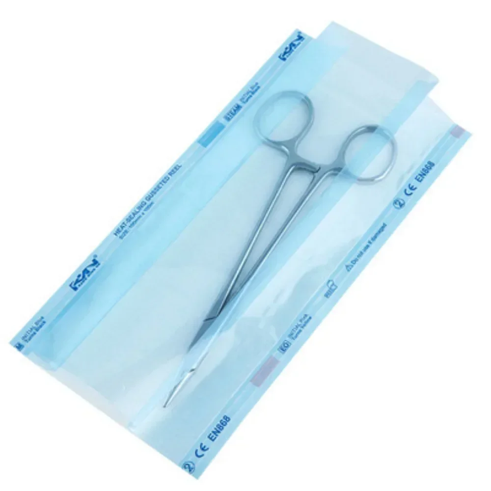 200M Disposable Dental Autoclave Sterilization Self-Sealing Pouches for Tattoos,Nail Accessories,Dental Supplies Sterilization