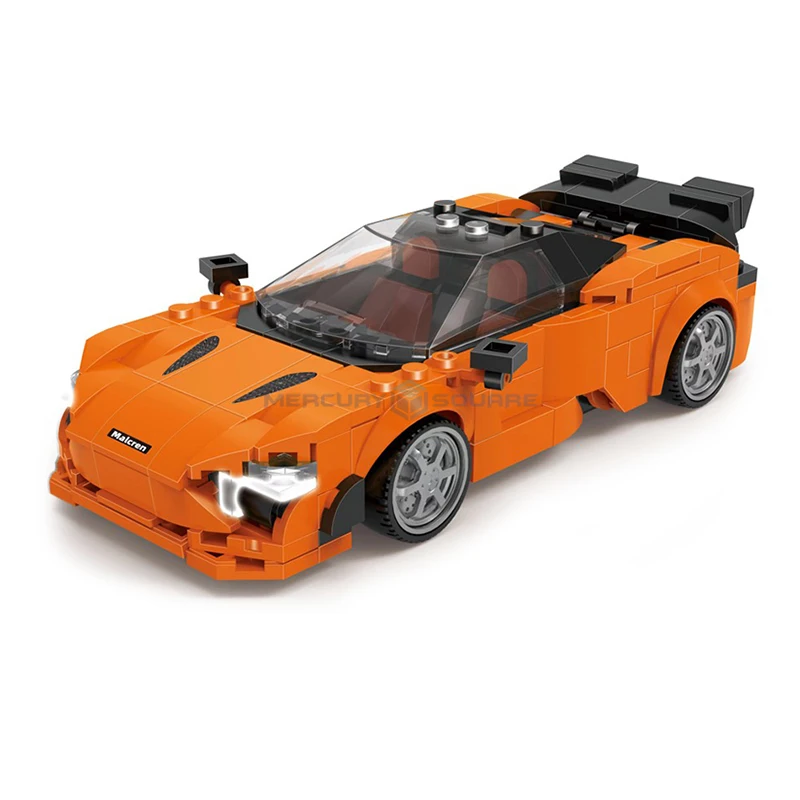 MALCREN 750S Rennfahrzeug Modellbausteine MOC JD053 Transportgeschwindigkeit Auto Ziegel Ideen Sammlung Spielzeug DIY Geschenk Kinder