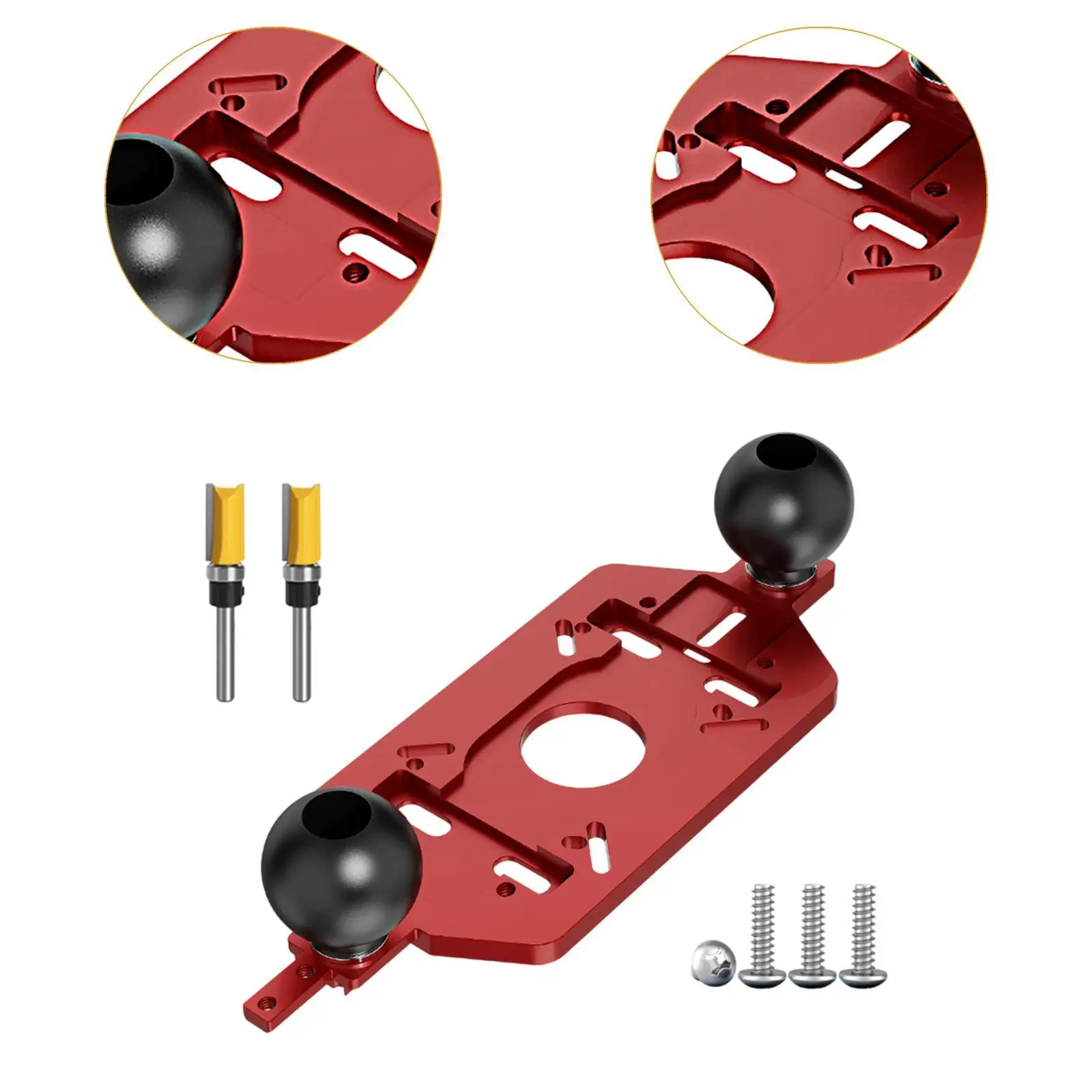 Router Milling Groove Bracket Premium Multipurpose Router Circle Cutting Jig