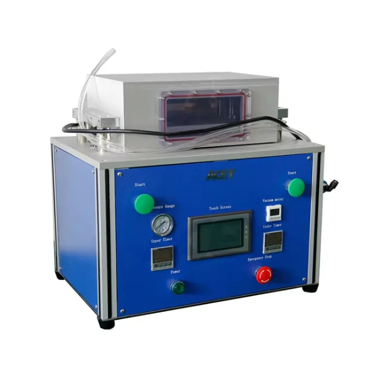 Factory Price Aluminum-Laminated Film Polymer Battery Secondary Sealer Pouch Cell Automatic Final Vacuum Heat Sealing Machine