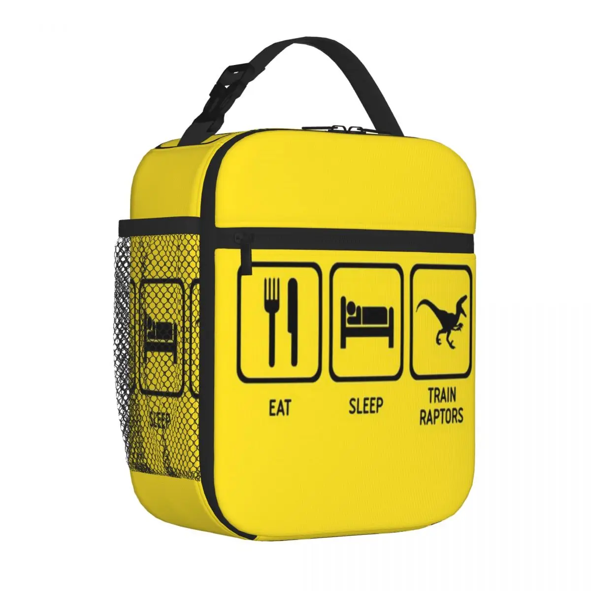 Bestselling Eat Sleep Train Slim Fit Lunch Handbag Kid Outdoor Class Bento Bag