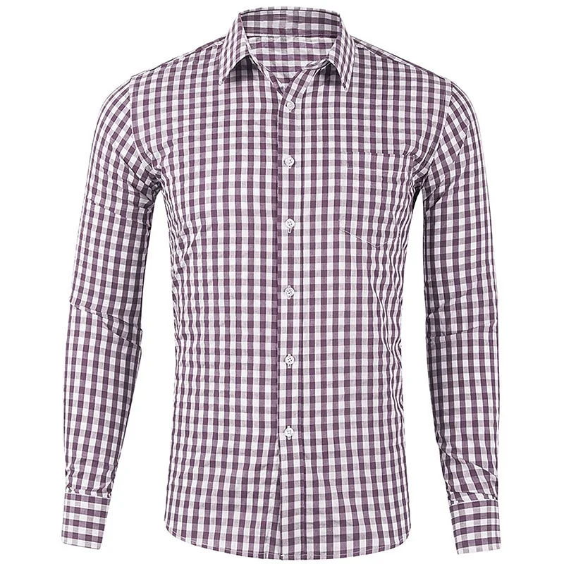 Men's Long Sleeve Shirt Casual Plaid Color Summer 3D Printed Lapel Shirt Summer New  Fashion Casual Men's Clothing Unisex Tops image 6