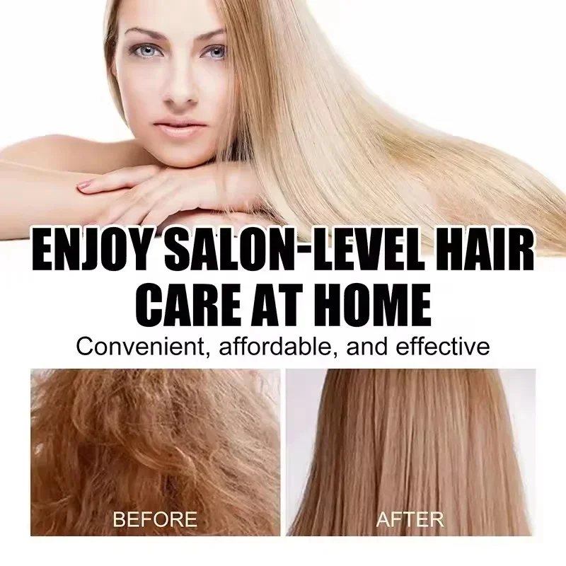 

Magical Keratin Hair Mask 5 Seconds Repair Damaged Frizzy Hair Soft Smooth Shiny Nutrition Deep Moisturize Nourishing Hair Care