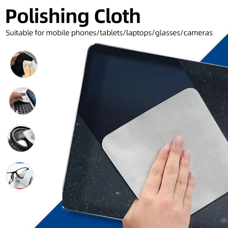 

Universal Polishing Cloths for Phone IPad Screen Camera Lens Polish Wipe Cloth Eyeglass Cleaning Microfiber Cloth