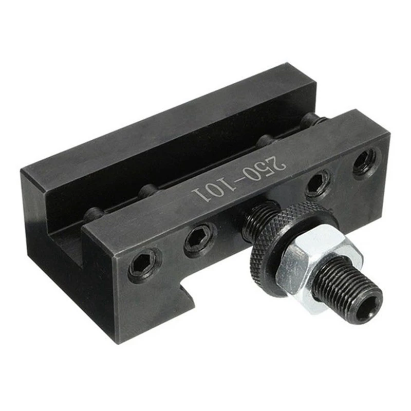 Quick Change Turning and Facing Tool Post, Adequado apenas para o tipo de pistão, 250-101