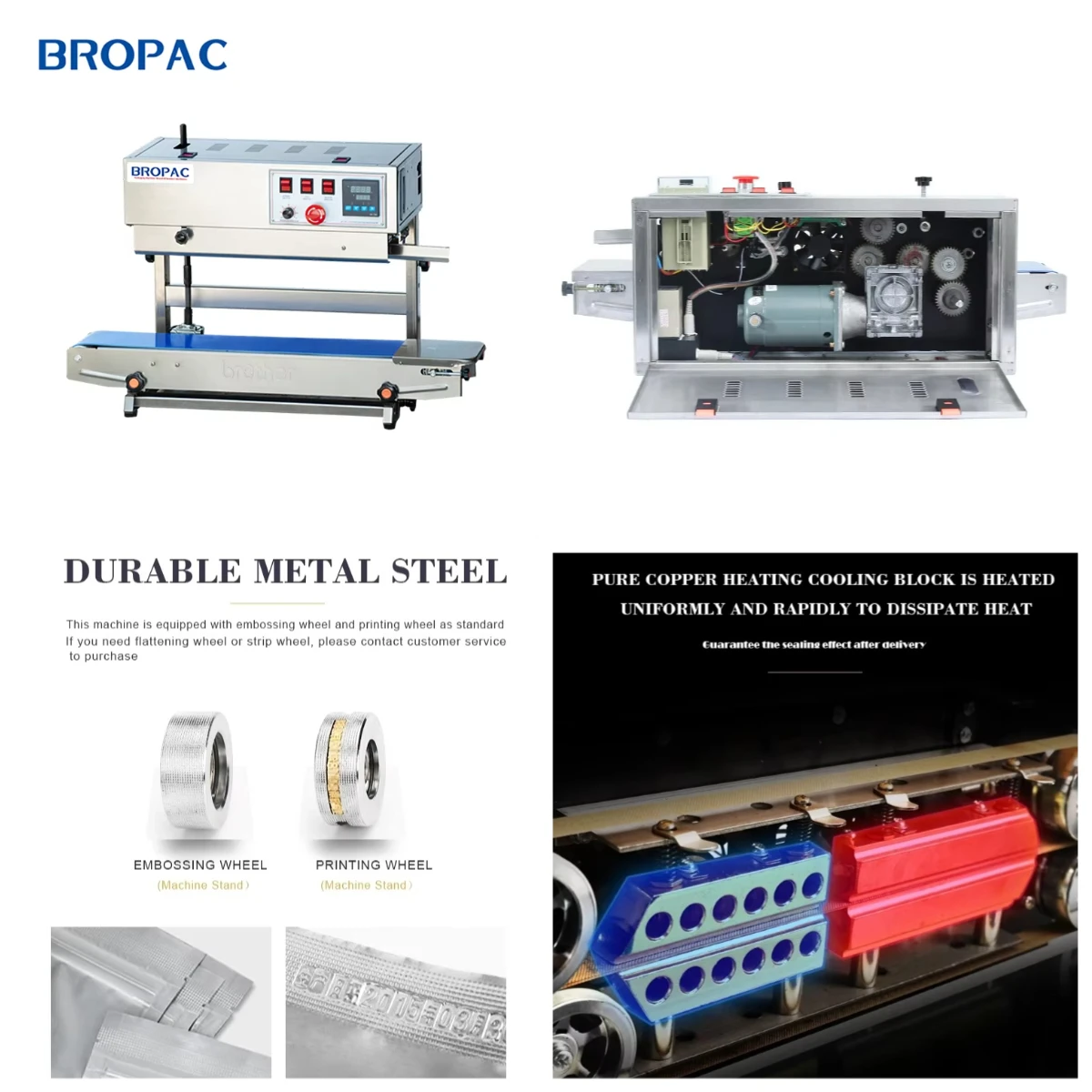 

STHorizontal Stand 2 in 1 Band Bag Sealer Automatic Sealing Machine for Plastic Bag SF150LW