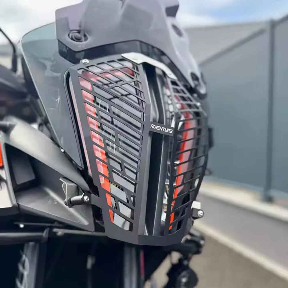 ل 1290 سوبر مغامرة اكسسوارات دراجة نارية العلوي حامي 1290 سوبر ADV R S 1290ADV 2017-2020 كشافات غطاء حماية #6