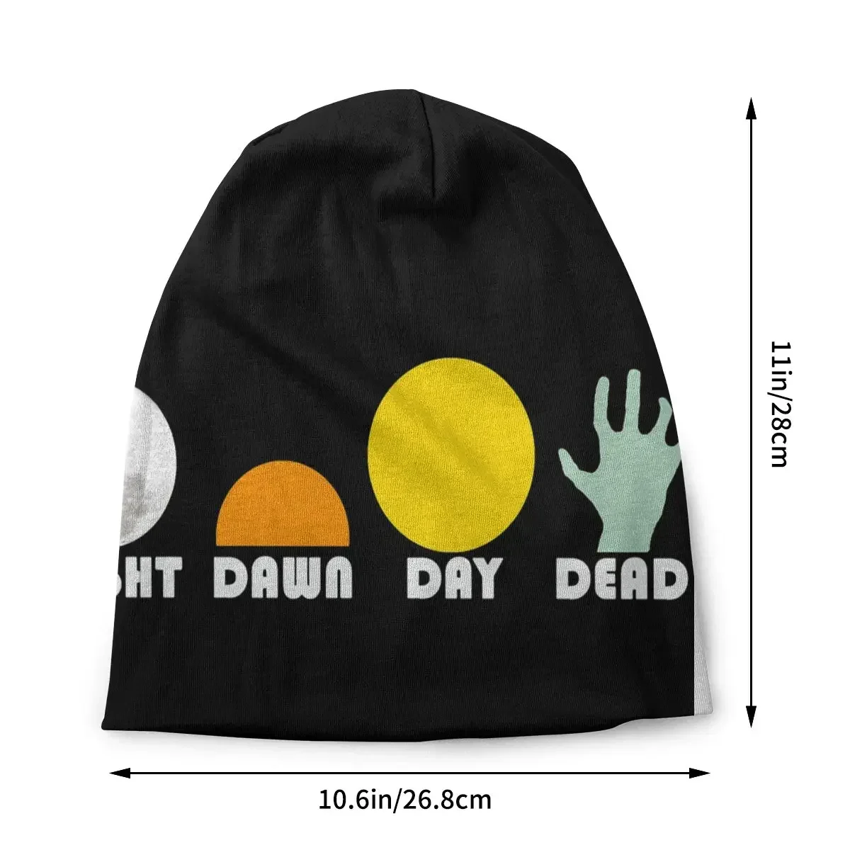 The Walking Dead Caps Vintage Street Skullies Beanies Hat Adult Men's Knit  Men Women Female Winter Warm Elastic Bonnet