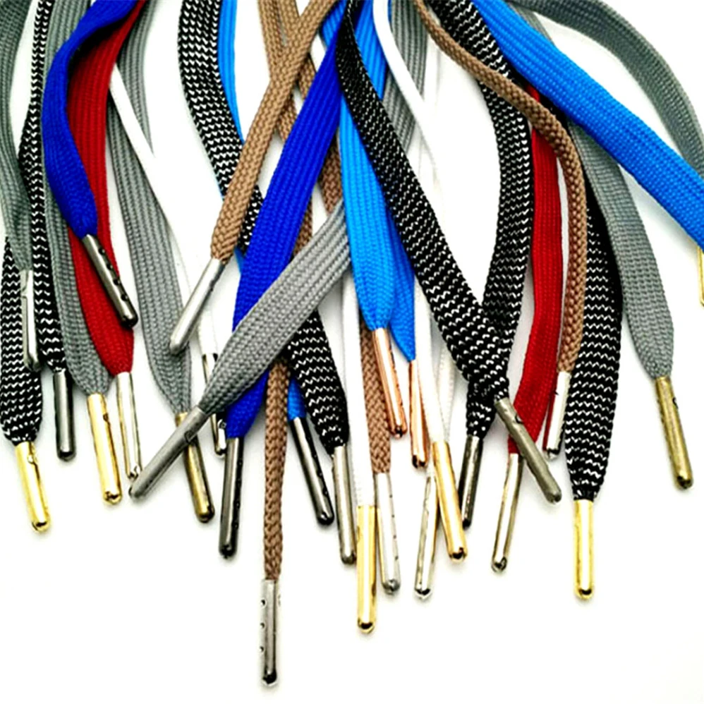 10 Pcs Metal DIY Shoelaces Repair Shoe Lace Tips Replacement End Shoelaces Craft