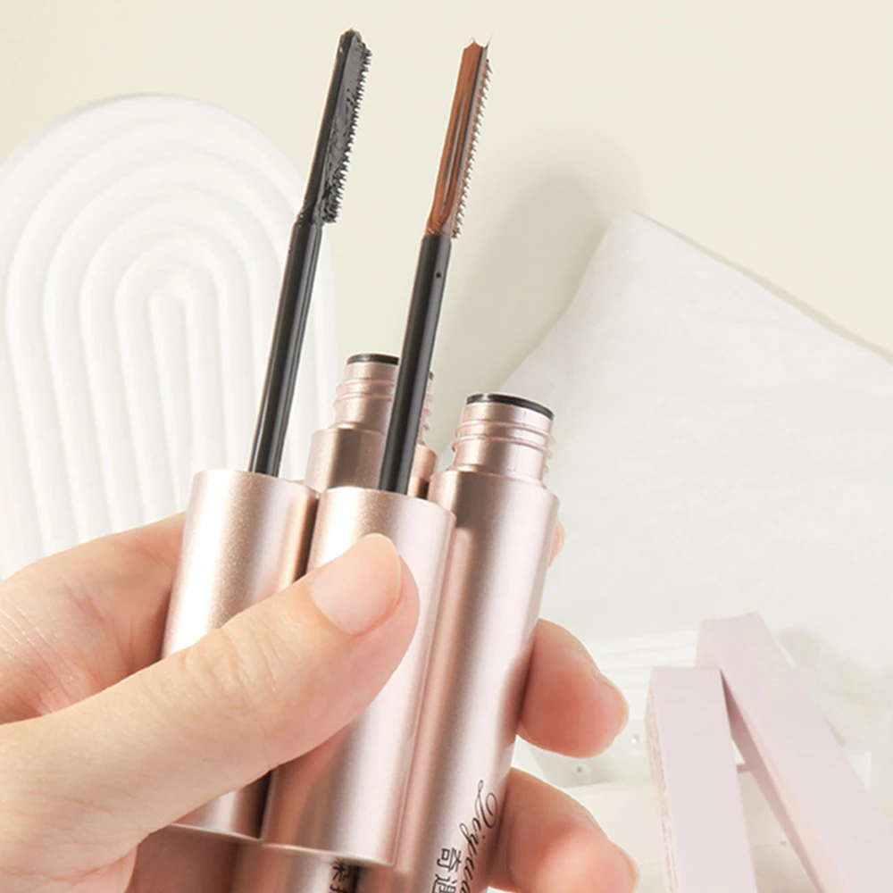 1 ~ 5 Stuks Curling Mascara Lange Wimpers Niet Gemakkelijk Te Vegen Mascara Bruin Geen Klontert Anti-Zweet Mascara Cosmetische Dikke Mascara