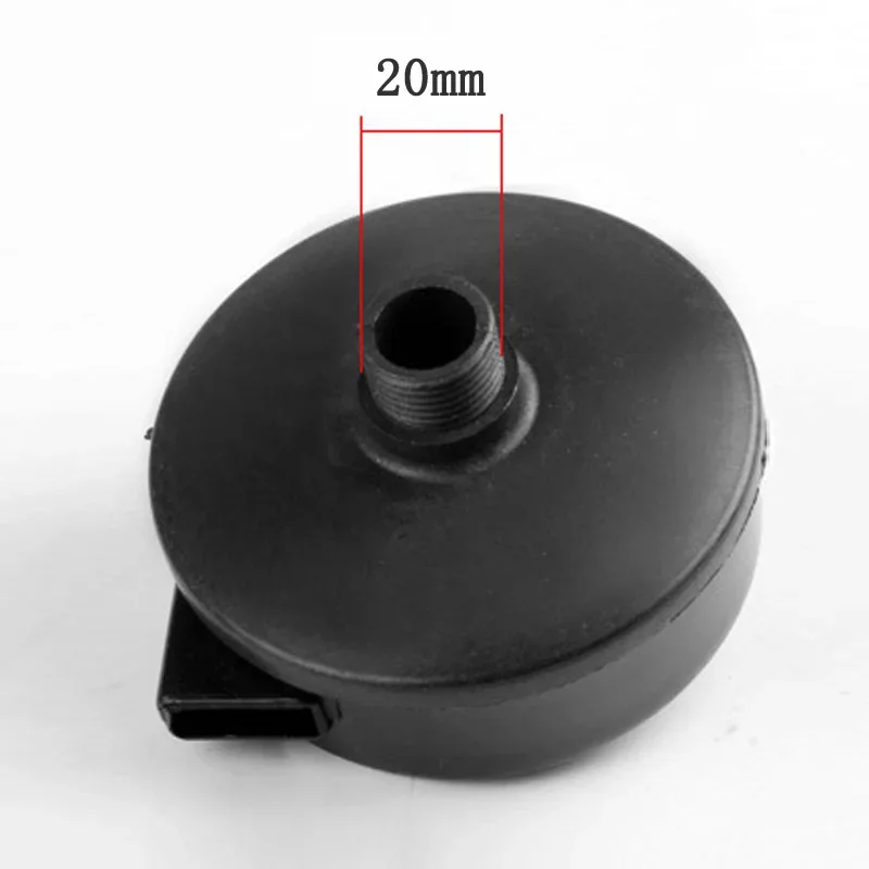 Accesorios útiles, silenciador de compresor de aire, herramienta de suministro, bomba de vacío, filtro de equipo de cartucho negro para compresores de pistón