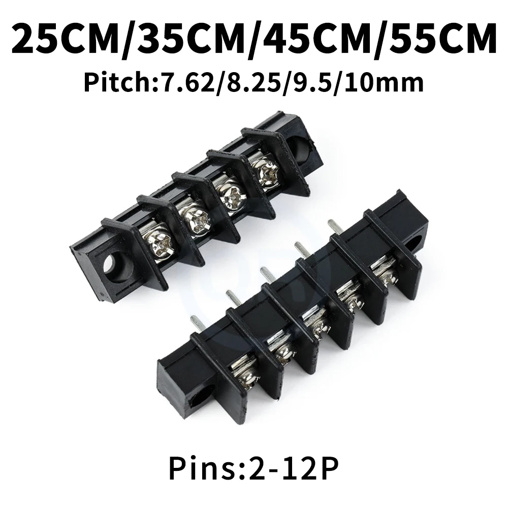 (10 pcs) KF 25CM-7.62 / 35CM-8.25 / 45CM-9.5 / 55CM-10 / 65CM-11MM Grid type solder PCB terminal block Terminal Block 2-12P