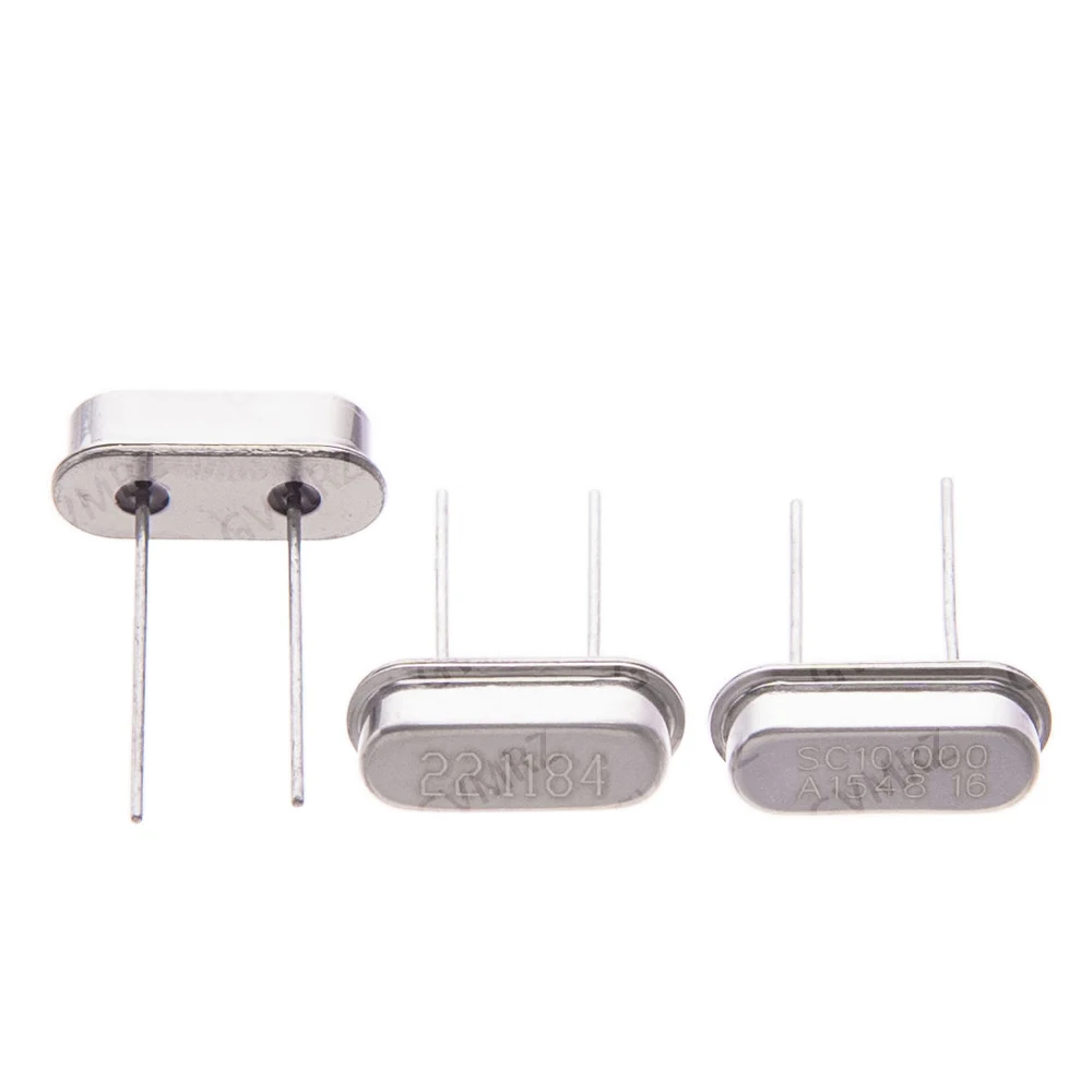 200PCS HC-49SMD SMD 2Pin 24.000MHZ 8MHZ 32MHZ 22.1184MHZ Passive Crystal Oscillator 27MHZ 32MHZ High Precision Quartz Resonator