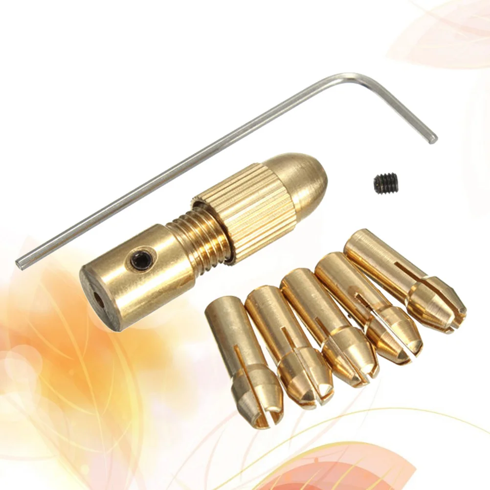 

High Quality Brass Collet Set 0.5 to 32Mm Electric Drill Chuck for Rotary Tools Pin Vises Woodworking Small Grinder