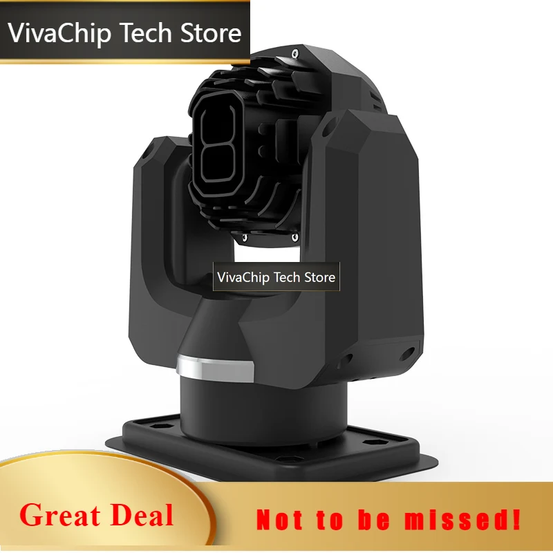 VivaCTFollow Your Head 90W LED High Power Marine Searchlight With Smart Tech. Remote Control Marine Boat LED Moving Head Spotlig