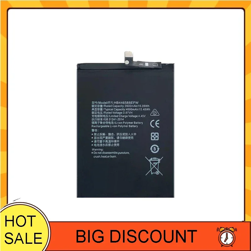 

Durable 4000mAh Mobile Phone Battery For Huawei Honor X20 SE 5G CHL-AN00