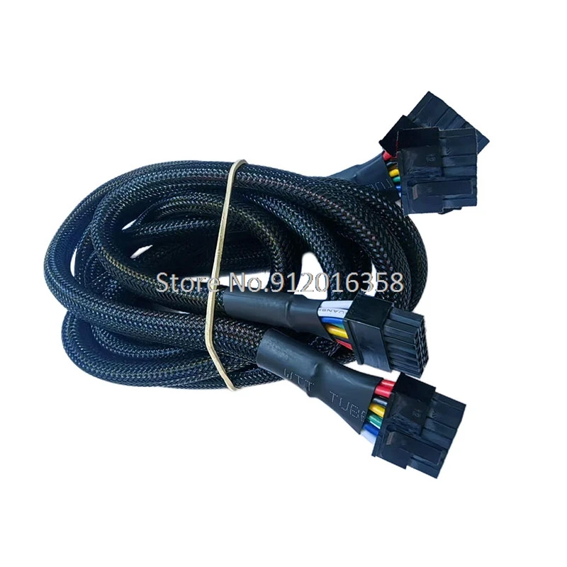 3M 20AWG 12POS 3.00MM Micro-Fit 3.0 43025 43020 43025-1200 0430201600 Molex female extension black braided cable sleeving over