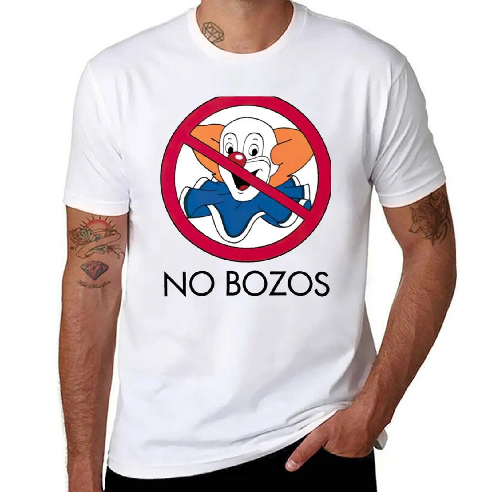 

No Bozos - Van Halen T-Shirt man t shirt summer T-Shirt
