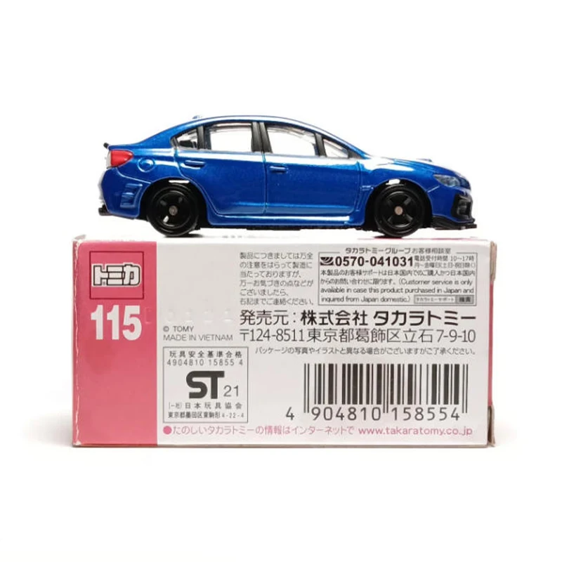 Diecast 1/62 Scale WRX S4 STI Sport Megane Sport Gendarmerie GT-R Simulation Alloy Car Model Static Display Collectible Toys