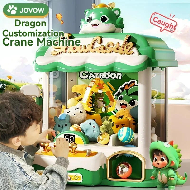 Children Mini Claw Machine Toy Kids Automatic Coin Operated Play Game Arcade Crane Doll Machines Toys Birthday Christmas Gifts