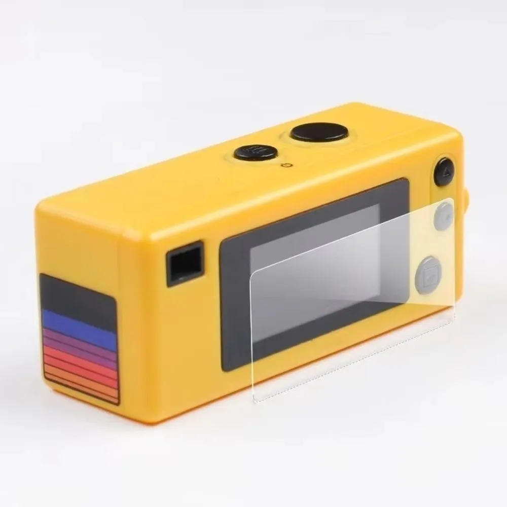 9H for Kodak Camera Tempered Glass Screen Transparent Portable Digital Camera Screen Protector Keychain Camera Accessory