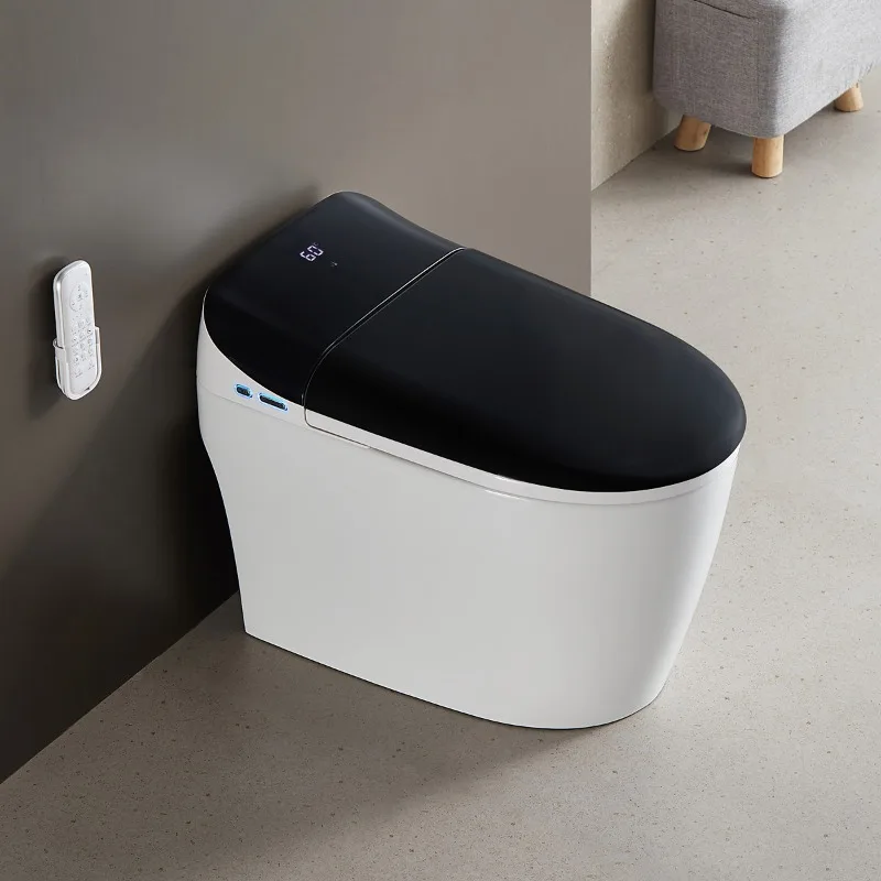 

Best-selling Hotel Home Automatic Flush Open Ceramic Toilet Japanese One Piece Bathroom Wc Water Closet Smart Toilet With Remot