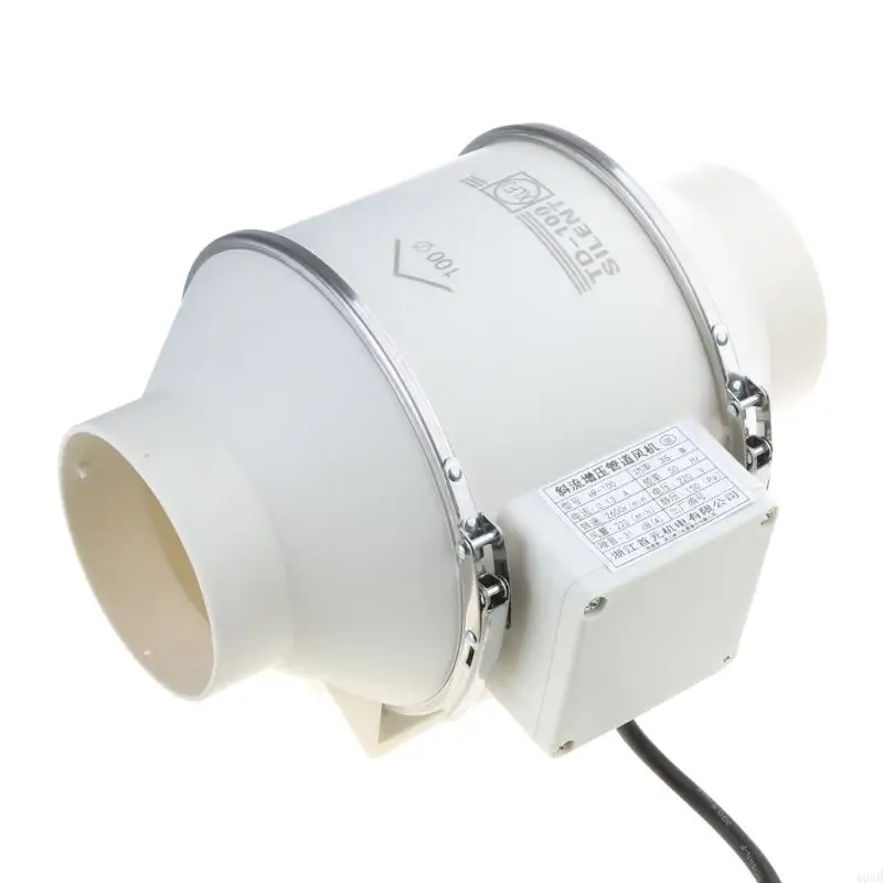 D0AB 3/4 นิ้วพัดลมผนังหน้าต่างห้องน้ำติดตั้งห้องครัวห้องน้ำในบ้านแบบอินไลน์